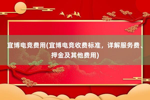 宜博电竞费用(宜博电竞收费标准，详解服务费、押金及其他费用)