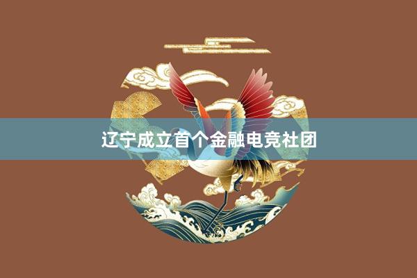 辽宁成立首个金融电竞社团